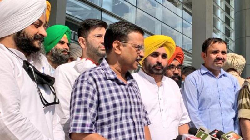 ARVIND KEJRIWAL TWO-DAY PUNJAB VISIT 