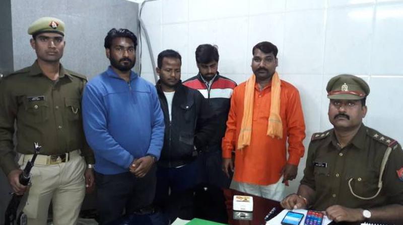 The police acted timely, and arrested four accused The police acted timely, and arrested four accused