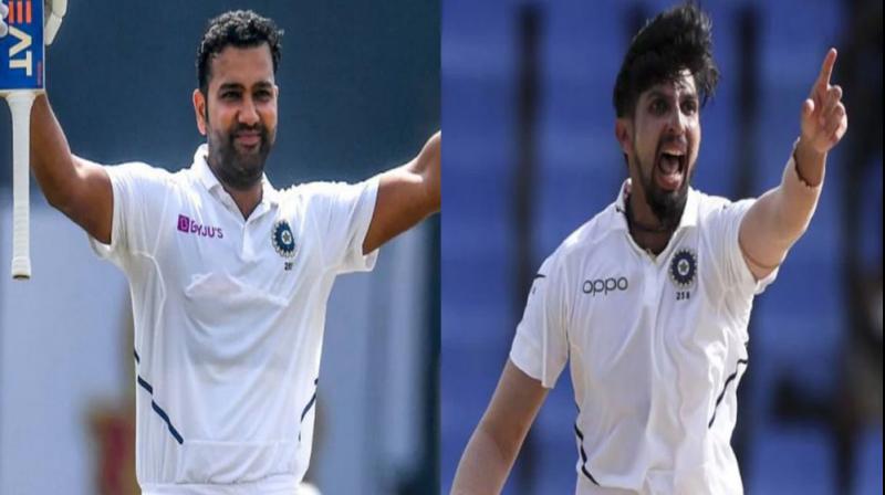 Rohit Sharma and Ishant Sharma Rohit Sharma and Ishant Sharma