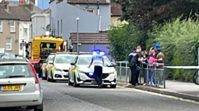 Gravesend Gurdwara Sikh Temple Attack: Two 'stabbed with SWORD', teen held for attempted murder Gravesend Gurdwara Sikh Temple Attack: Two 'stabbed with SWORD', teen held for attempted murder