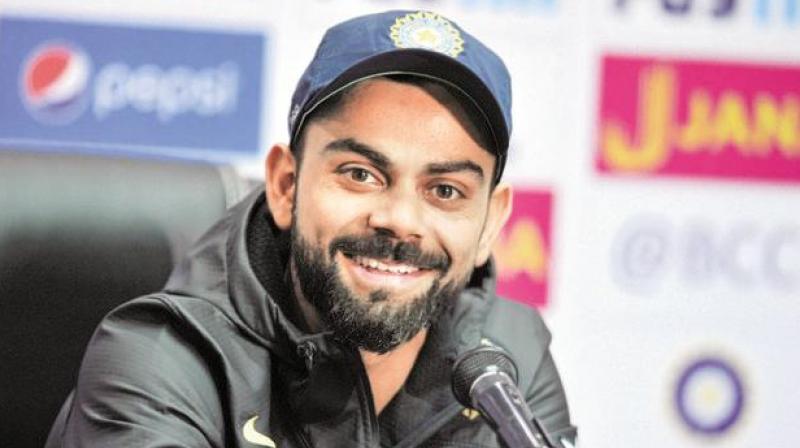 Indian skipper Virat Kohli