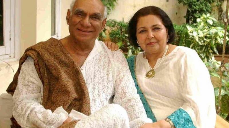 Late Yash Chopra & Wife Pamela Chopra