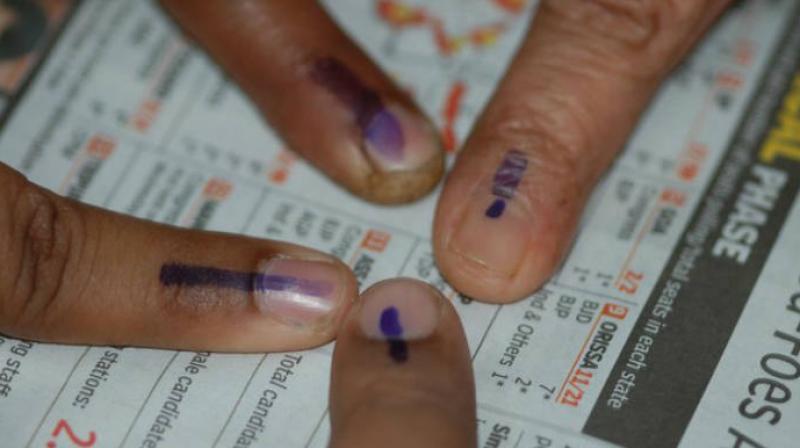 Re-polling on 53 booths of eight districts Re-polling on 53 booths of eight districts