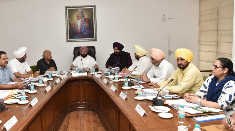 Punjab Cabinet Reviews Paddy Procurement Arrangements Punjab Cabinet Reviews Paddy Procurement Arrangements