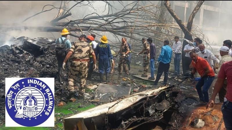 Ahmedabad Plane Crash: Western Railway Mobilises Rescue, Plans Special Trains for Stranded Passengers Ahmedabad Plane Crash: Western Railway Mobilises Rescue, Plans Special Trains for Stranded Passengers
