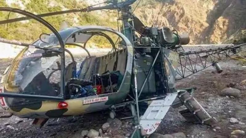 Army's Cheetah Helicopter Crashes in Arunachal Pradesh