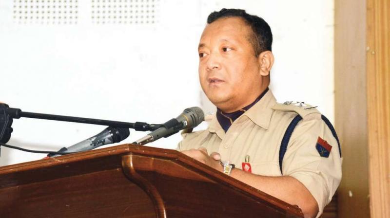 East Khasi HIlls Superintendent of Police Davis Marak East Khasi HIlls Superintendent of Police Davis Marak