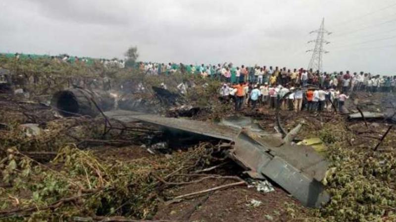 Sukhoi aircraft crashes near Nashik