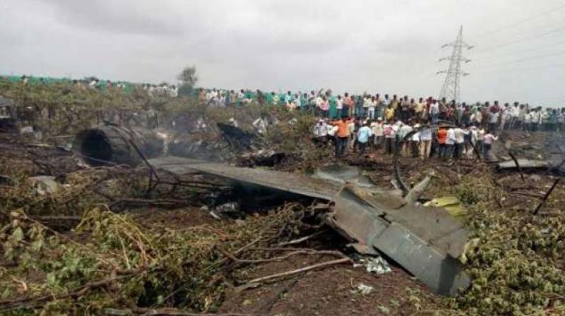Sukhoi aircraft crashes near Nashik Sukhoi aircraft crashes near Nashik