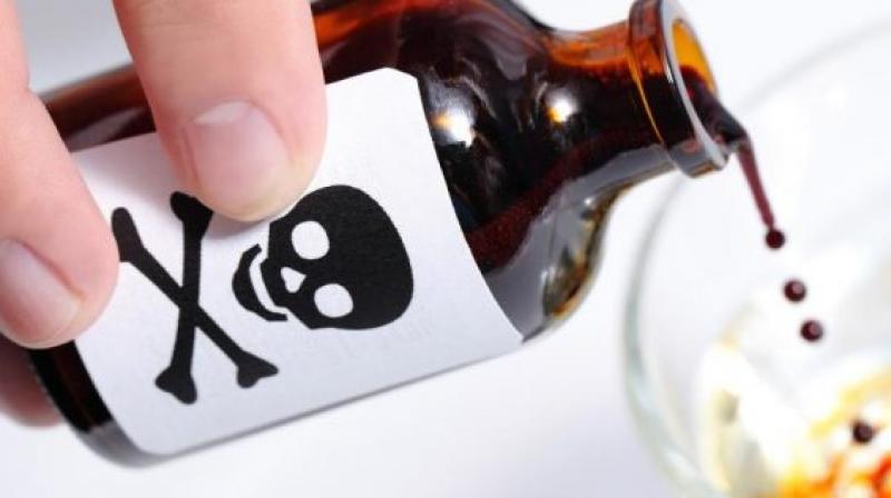 A man and a woman allegedly committed suicide by consuming a pesticide