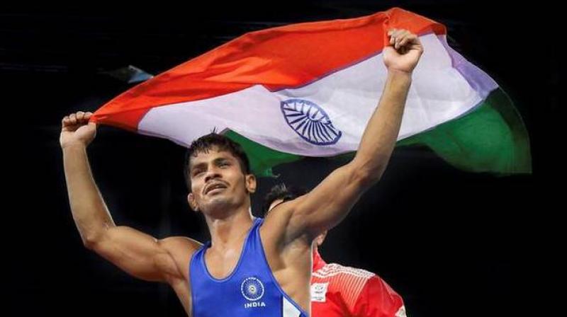 Commonwealth Games gold medallist Rahul Aware Commonwealth Games gold medallist Rahul Aware