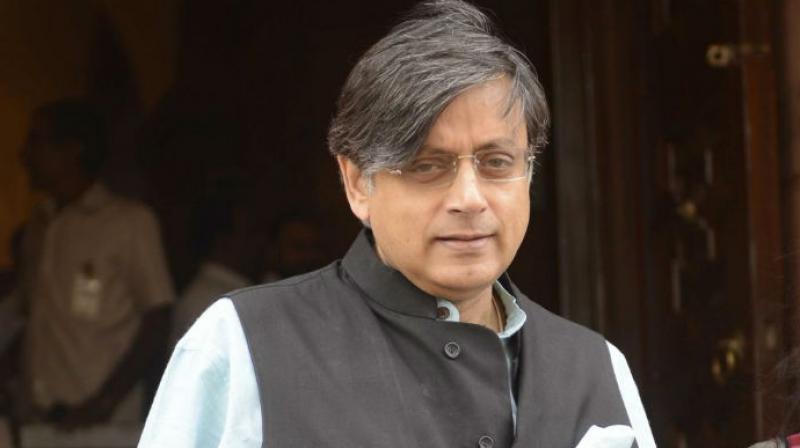 Congress leader Shashi Tharoor Congress leader Shashi Tharoor