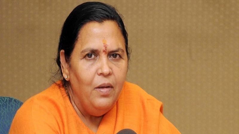 Union Minister and senior BJP leader Uma Bharti Union Minister and senior BJP leader Uma Bharti