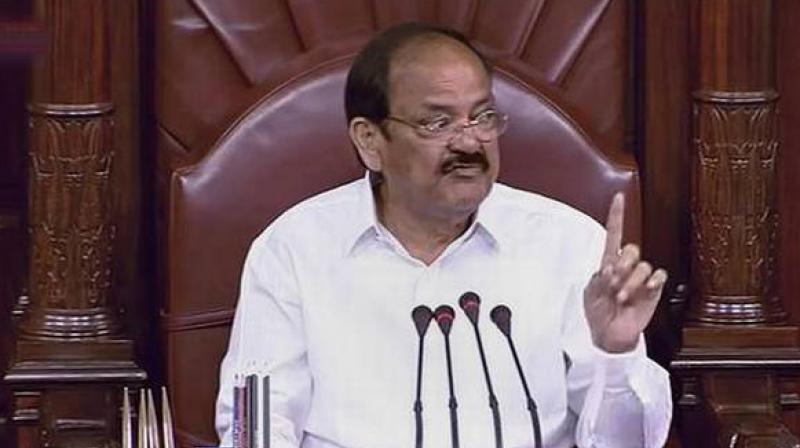 Rajya Sabha Chairman Venkaiah Naidu