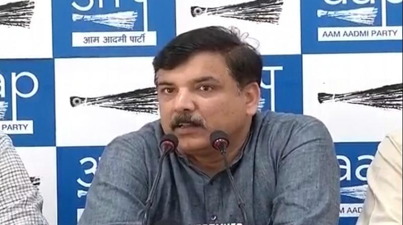 Senior AAP leader and Rajya Sabha MP Sanjay Singh Senior AAP leader and Rajya Sabha MP Sanjay Singh