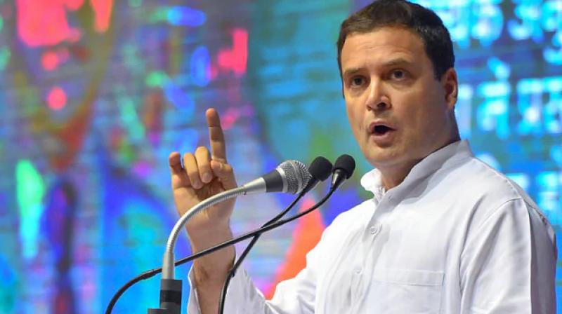 Rahul Gandhi promises minimum income of 72K annually to 20% poorest families