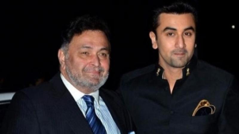 Ranbir And Rishi Kapoor Ranbir And Rishi Kapoor