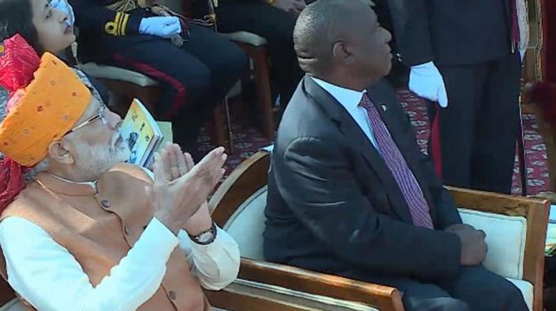 South African Prez Ramaphosa witnesses R-Day Parade South African Prez Ramaphosa witnesses R-Day Parade