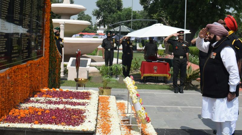 Punjab Cm Pays Tributes To Saragarhi Soldiers On Battle’s 121st Anniversary Punjab Cm Pays Tributes To Saragarhi Soldiers On Battle’s 121st Anniversary