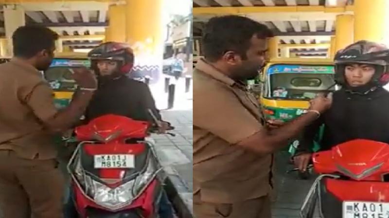 Viral Video: Auto Rickshaw Driver Woefully Abuses Bike Taxi Rider, Probe Initiated 