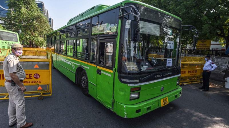 Delhi public buses Delhi public buses