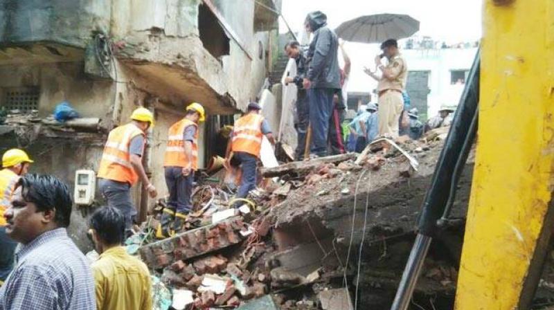 Building collapses in Bhiwandi