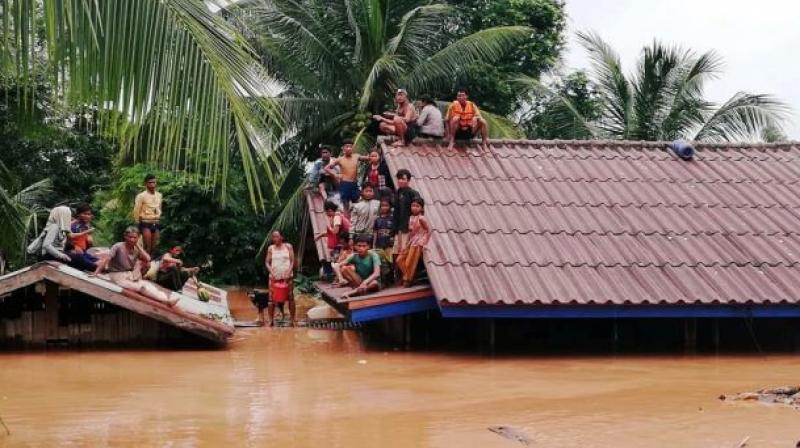 Hundreds missing in Laos after dam collapse Hundreds missing in Laos after dam collapse