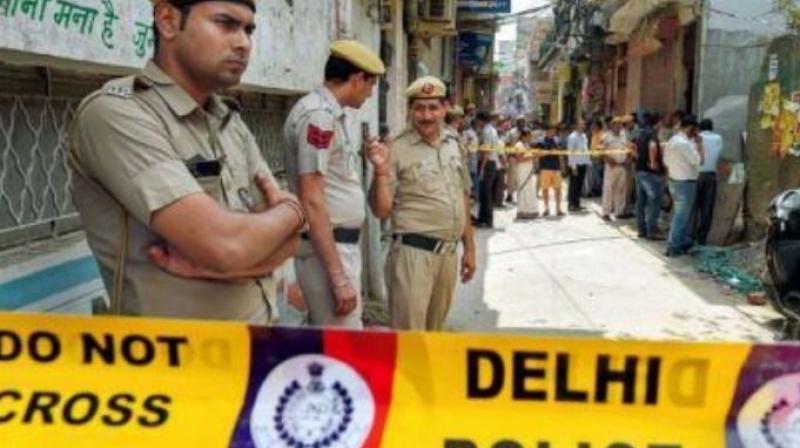 Three sisters were found dead in east Delhi