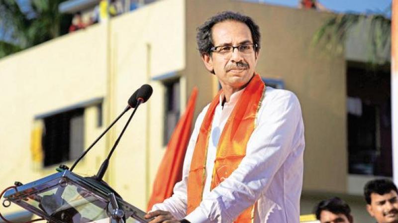 Shiv Sena chief Uddhav Thackeray 