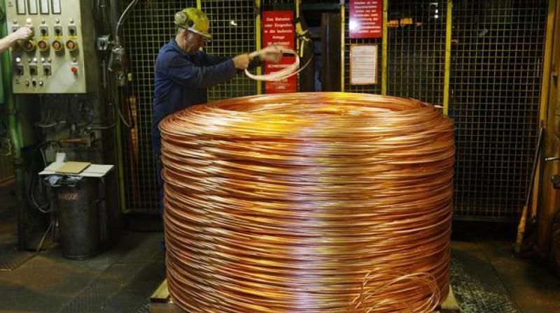 Copper prices strengthened Copper prices strengthened