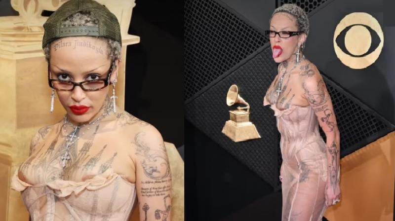Grammy Awards 2024 Red Carpet, Miley Cyrus, Doja Cat Oops Moment Grammy Awards 2024 Red Carpet, Miley Cyrus, Doja Cat Oops Moment