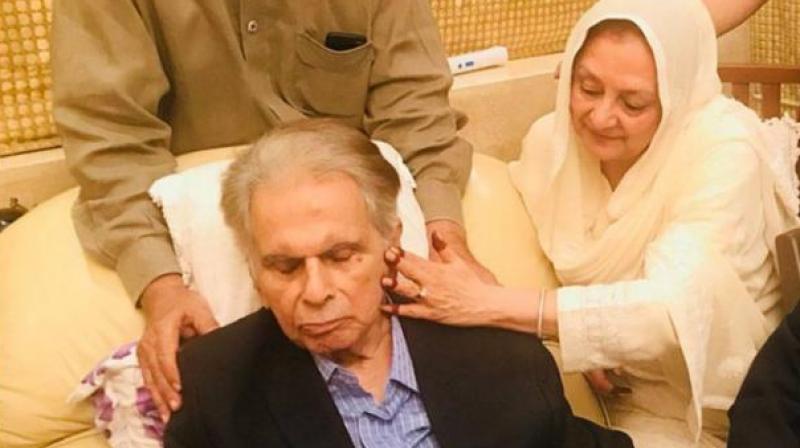 Dilip Kumar in ICU Dilip Kumar in ICU