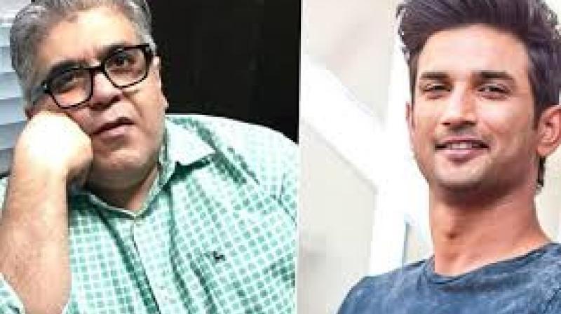 Rajeev Masand and Sushant Singh Rajput Rajeev Masand and Sushant Singh Rajput