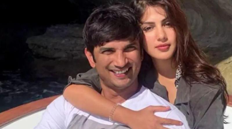 Rhea Chakraborty and Sushant Singh Rajput Rhea Chakraborty and Sushant Singh Rajput