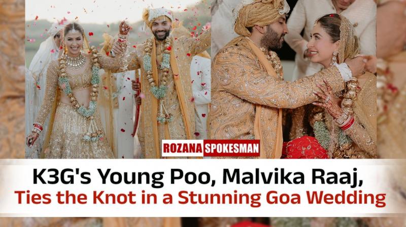 Kabhi Khushi Kabhie Gham Young 'Poo' Wedding Pics: Malvika Raaj & Pranav Bagga