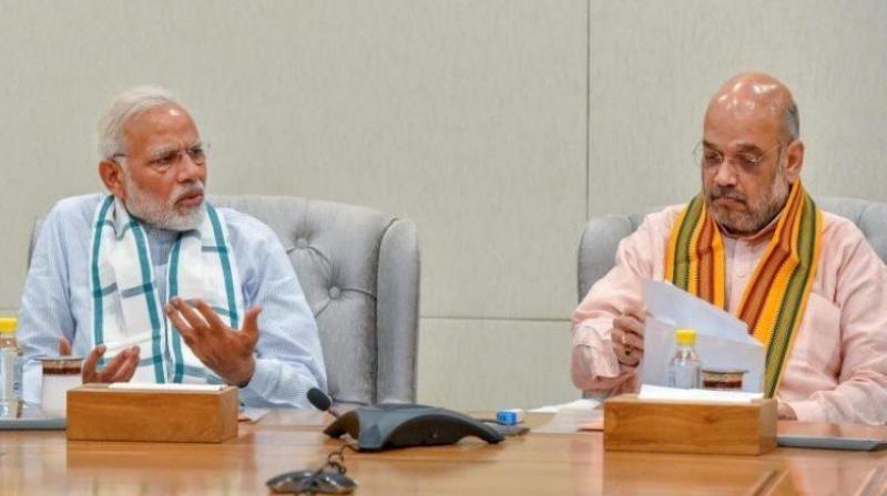 Narendra Modi and Amit Shah Narendra Modi and Amit Shah
