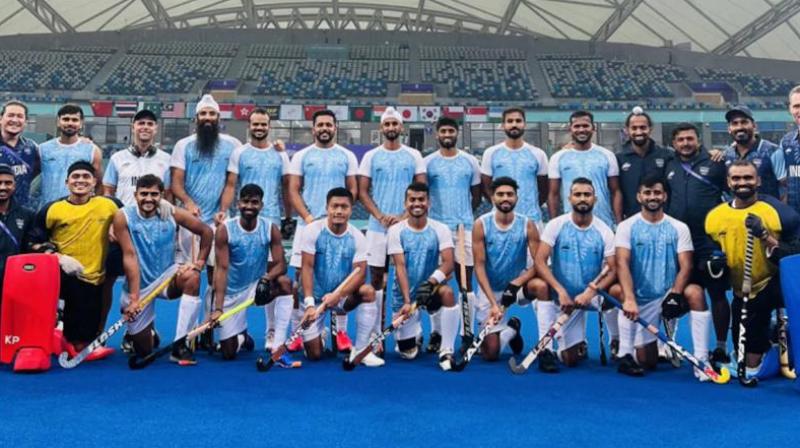 Indian Men's Hockey Dominates Singapore with a 16.1 Victory at Asian Games  2023