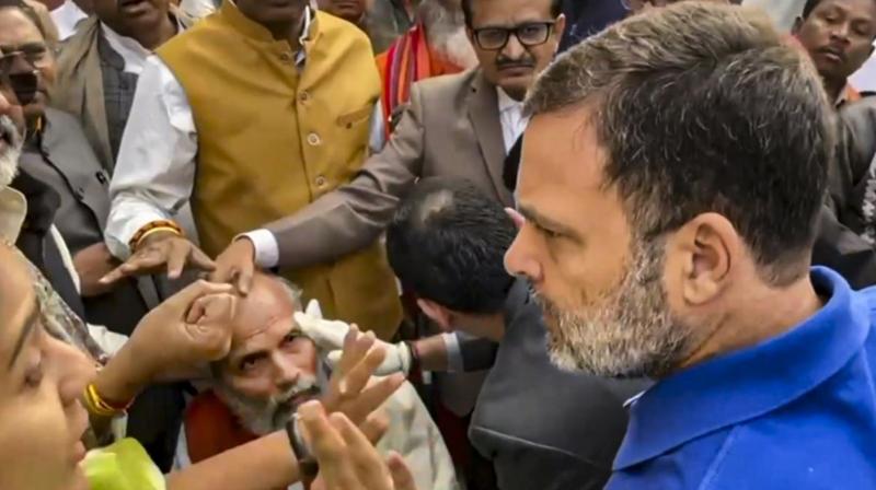 BJP MP Pratap Sarangi Injured in Scuffle Outside Parliament, Alleges Rahul Gandhi ‘Pushed’ MP BJP MP Pratap Sarangi Injured in Scuffle Outside Parliament, Alleges Rahul Gandhi ‘Pushed’ MP