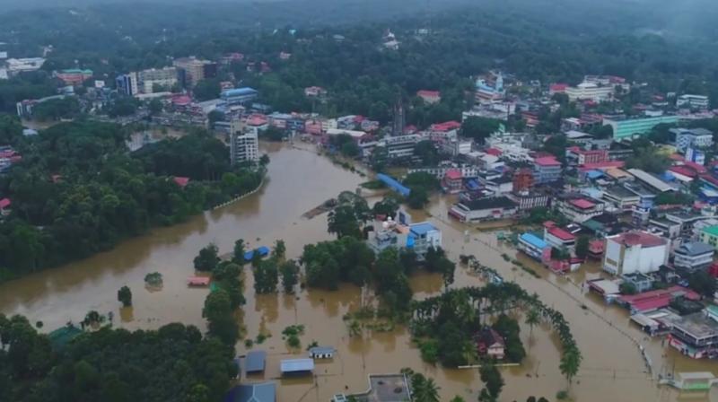 Damage and losses incurred in Kerala due to the recent rains and floods