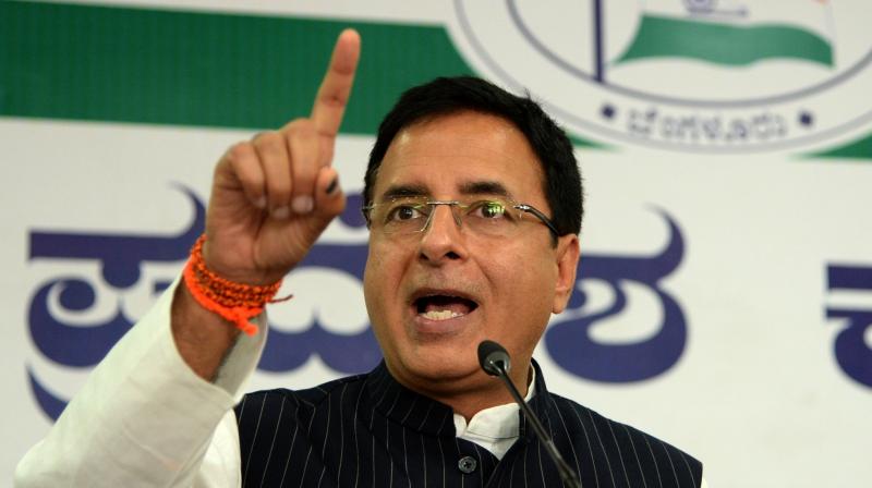 Congress leader Randeep Singh Surjewala Congress leader Randeep Singh Surjewala