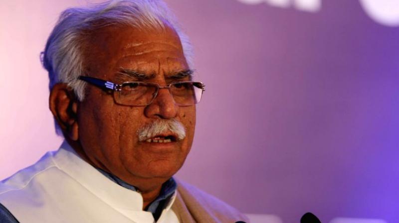 Haryana Chief Minister Manohar Lal Khattar Haryana Chief Minister Manohar Lal Khattar