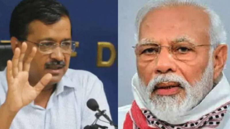 Arvind Kejriwal and Narendra Modi Arvind Kejriwal and Narendra Modi