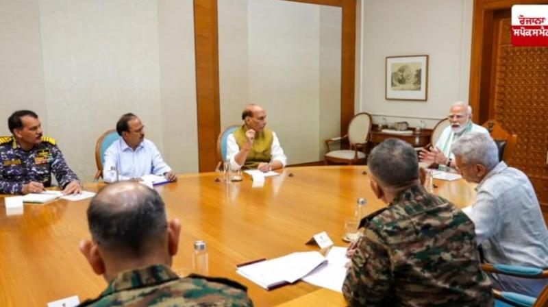 PM Modi held a high level meeting after the ceasefire PM Modi held a high level meeting after the ceasefire