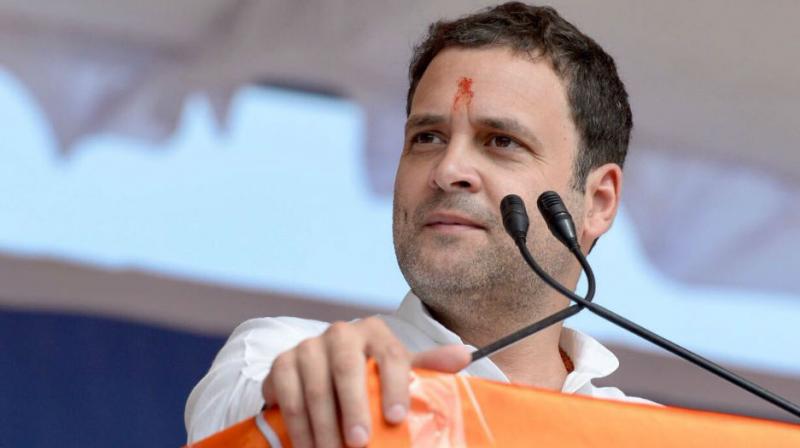 Congress president Rahul Gandhi Congress president Rahul Gandhi