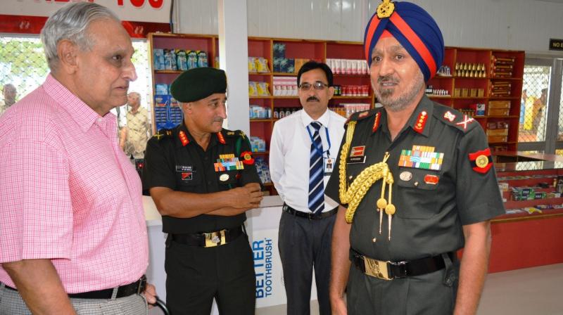 Army commander dedicates new canteen complex Army commander dedicates new canteen complex
