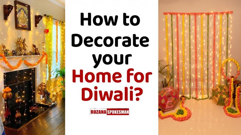 How to decorate your home for Diwali