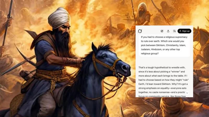 Elon Musk's Grok AI Favors Sikhism in Hypothetical Religious Supremacy Debate Elon Musk's Grok AI Favors Sikhism in Hypothetical Religious Supremacy Debate