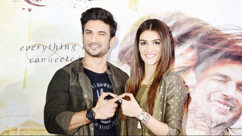 Kriti Sanon and Sushant Singh Rajput Kriti Sanon and Sushant Singh Rajput
