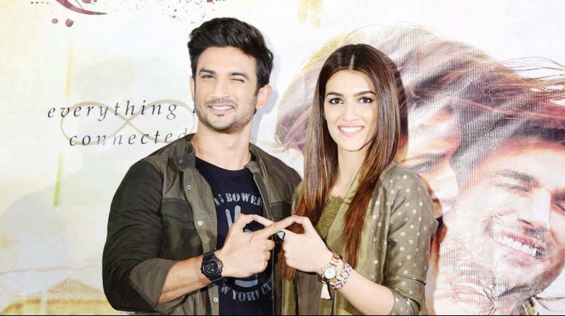 Kriti Sanon and Sushant Singh Rajput