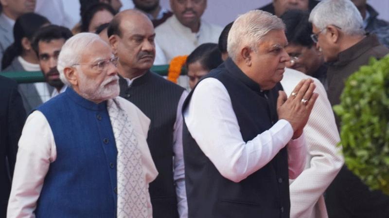 PM Modi Wishes Vice President Jagdeep Dhankhar Good Health After Resignation; Opposition Seeks Answers PM Modi Wishes Vice President Jagdeep Dhankhar Good Health After Resignation; Opposition Seeks Answers